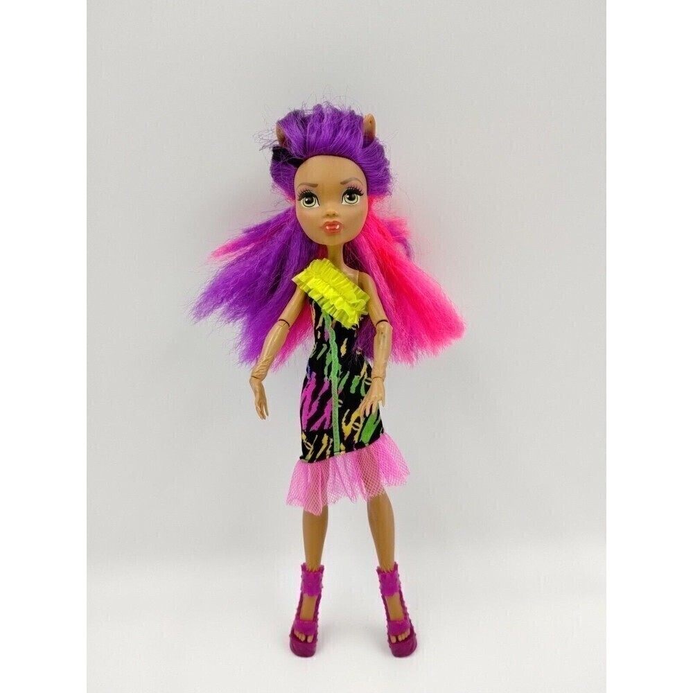 Monster High Doll Monstrous Hair Electrified Clawdeen Wolf With Outfit S…